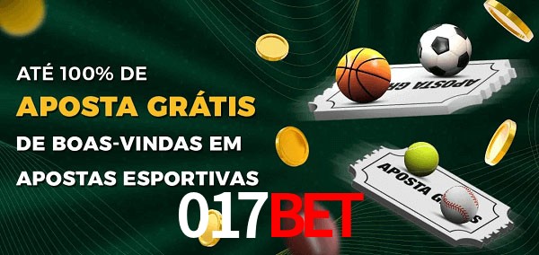 017bet Ate 100% de Aposta Gratis